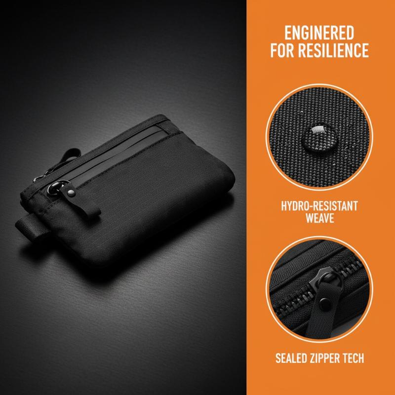Edc Concealed Carry - 전술 방수 소형 동전 지갑 RFID