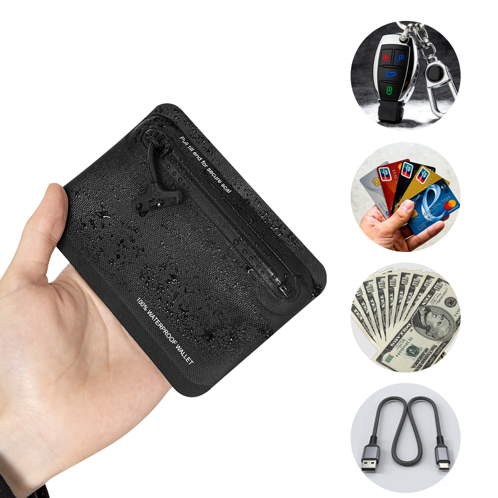 Appendix Carry Edc - 방수 지퍼 동전 지갑 야외용 경량