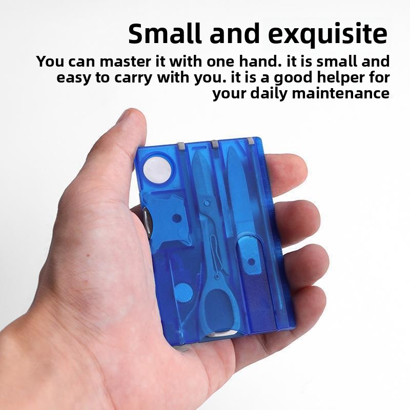 Multitool Credit Card - 12 In 1 포켓 신용 카드