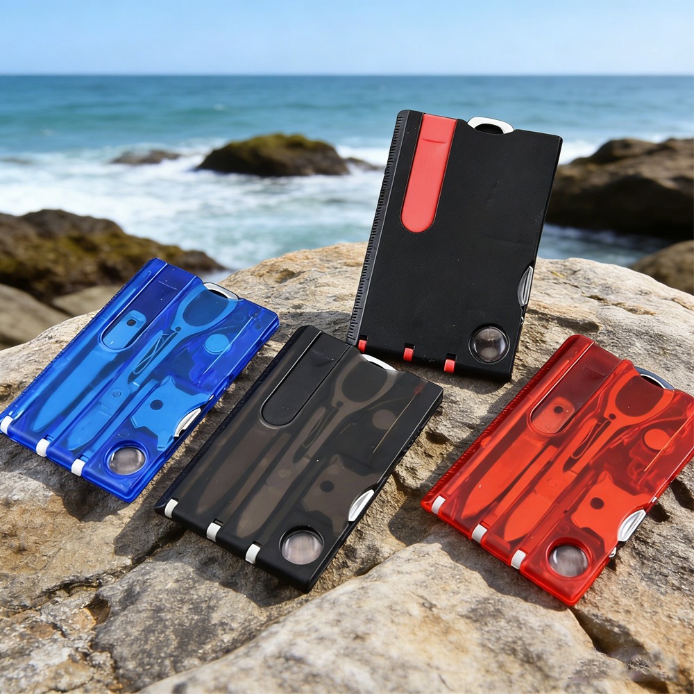 Multitool Credit Card - 12 in 1 휴대용 포켓 신용카드형
