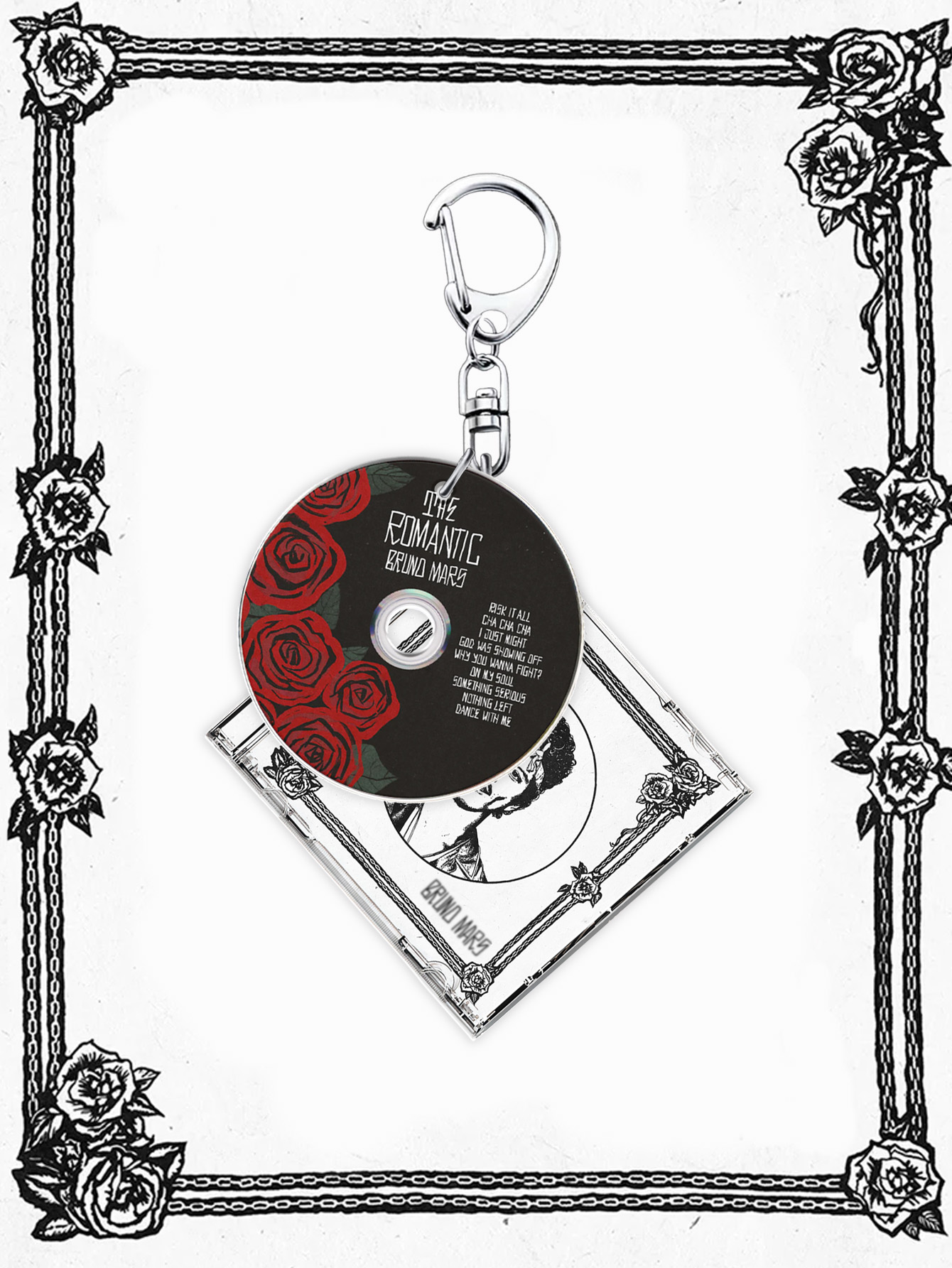 Carabiner Keychain - 브루노 키체인, 더 로맨틱, 마스, 앨범