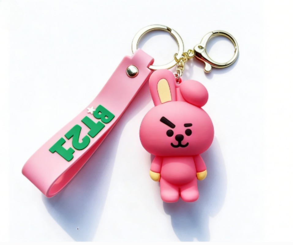 Carabiner Keychain - 새로운 BT21 코야 RJ 슈키 쿠키