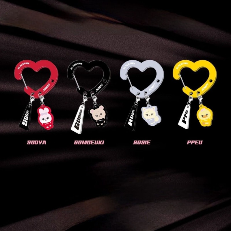 Carabiner Keychain - 블랙핑크 러블리 아크릴 팬 테마 상품
