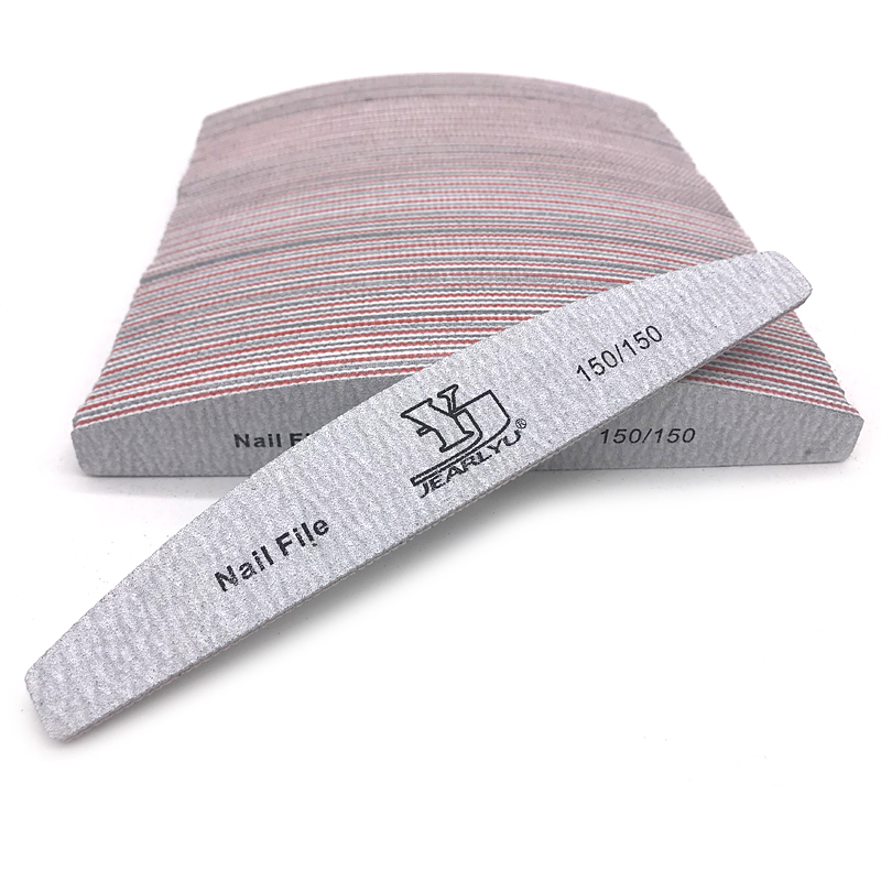 Nail File Titanium - 50 개/몫 양면 폴란드어 손톱 파일에