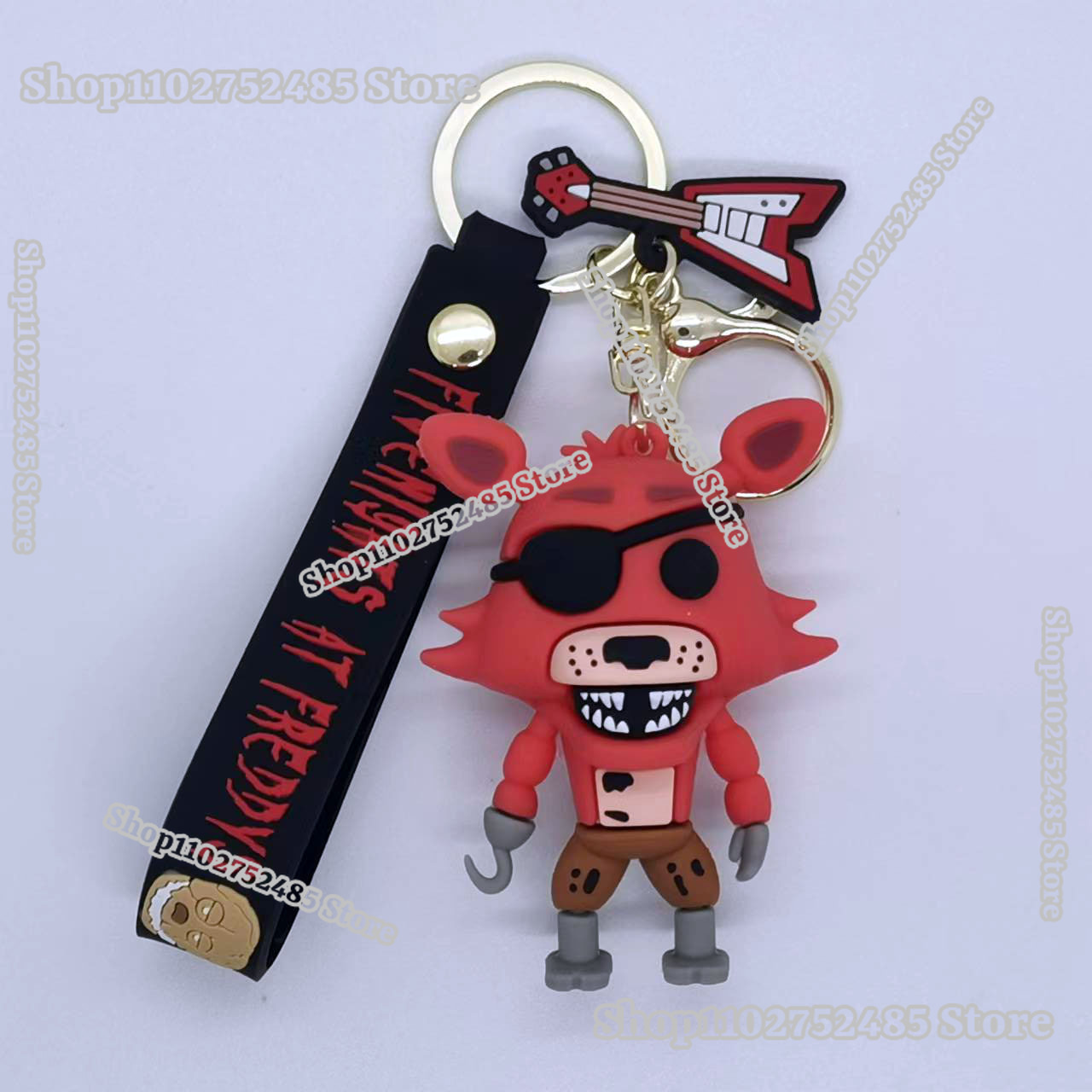 5개입 만화 애니메이션 FNAF 피규어 키체인 무서운  - Carabiner Keychain 리뷰 및 가격