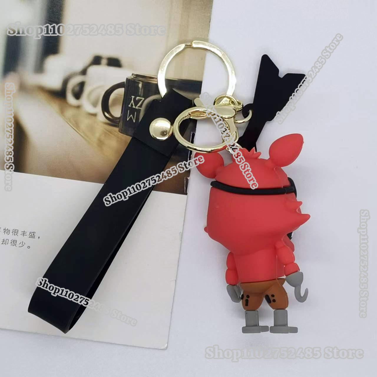 5개입 만화 애니메이션 FNAF 피규어 키체인 무서운  - Carabiner Keychain 리뷰 및 가격