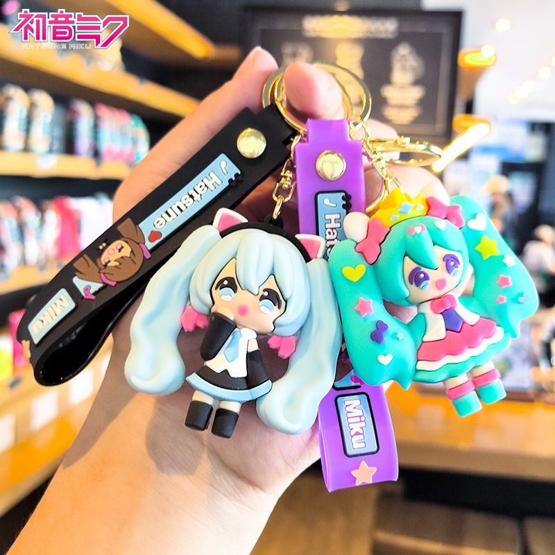 하츠네 미쿠 키체인 만화 귀엽고 재미있는 인스 스타일  - Carabiner Keychain 리뷰 및 가격