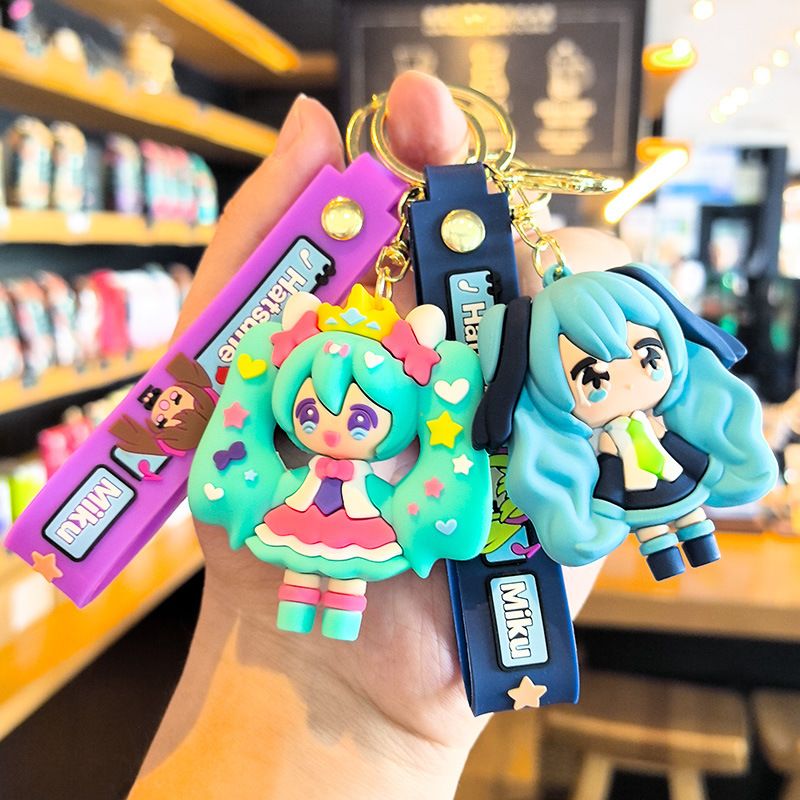 하츠네 미쿠 키체인 만화 귀엽고 재미있는 인스 스타일  - Carabiner Keychain 리뷰 및 가격