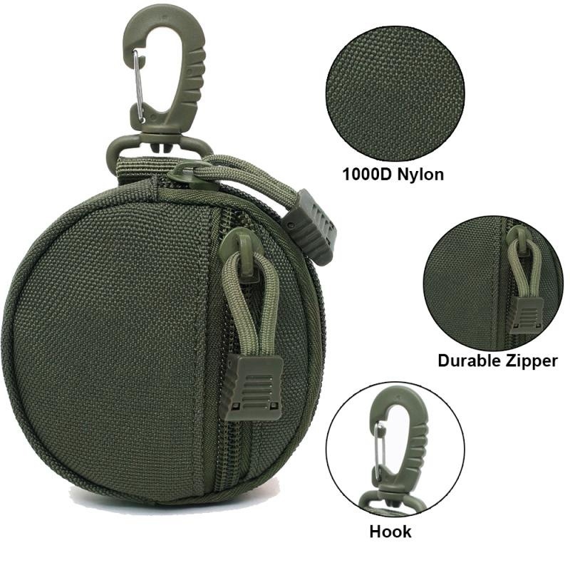 다기능 야외 허리 가방, 전술 나일론 미니 키체인 가방 - Edc Carry Pocket 리뷰 및 가격