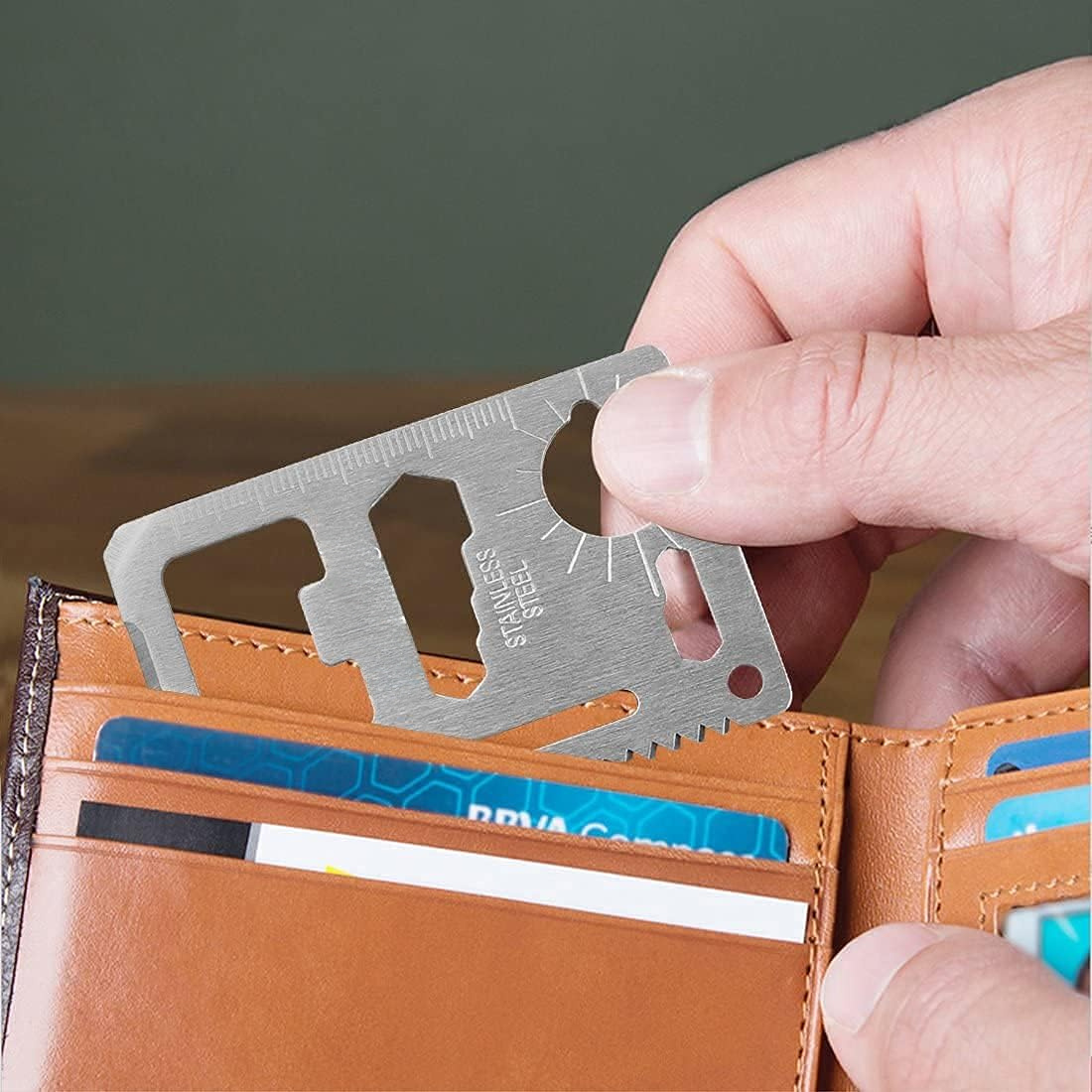 포켓 툴 다기능 크레딧 EDC 아웃도어 병 생존 장비  - Multitool Credit Card 리뷰 및 가격