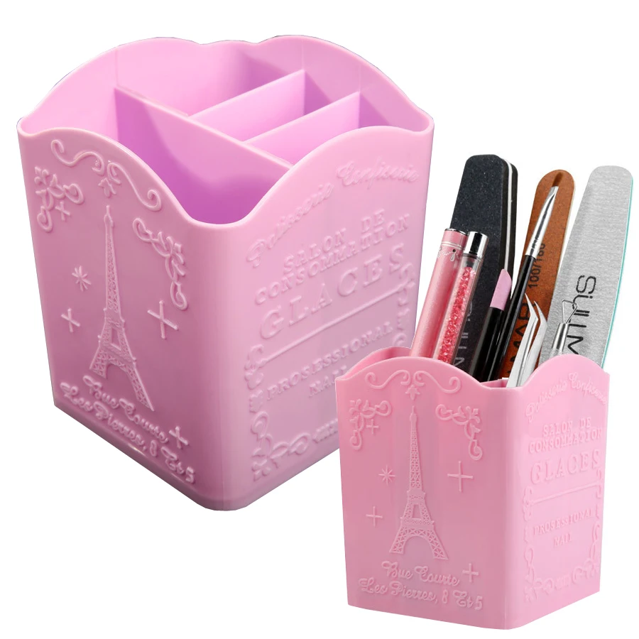 4칸 네일 아트 브러쉬 홀더, 메이크업 브러쉬 보관함, - Nail File Titanium 리뷰 및 가격