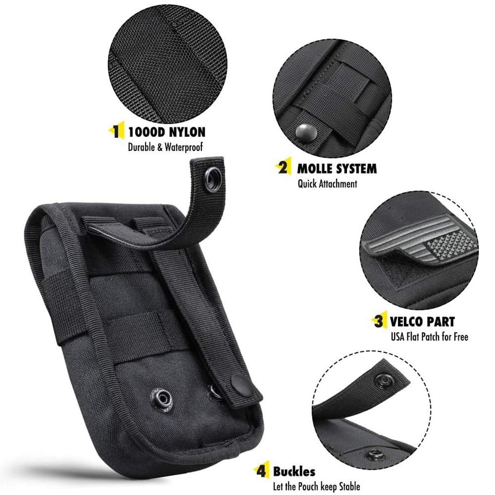 전술용 폰 파우치 몰리, 스마트폰 홀스터 가방 EDC  - Edc Carry Belt Pouch 리뷰 및 가격