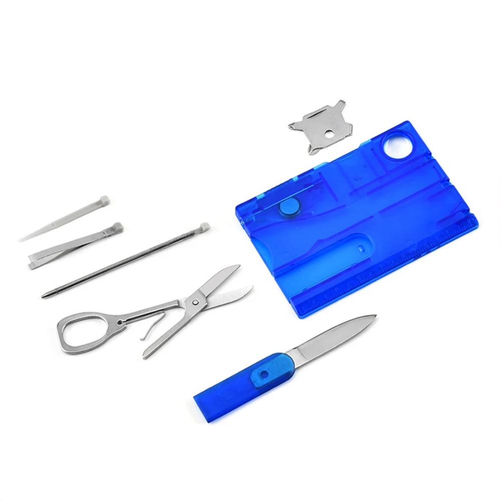 12 in 1 휴대용 포켓 신용카드형 멀티툴, 아웃도어 - Multitool Credit Card 리뷰 및 가격