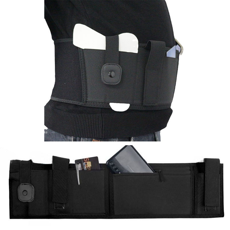 벨리 밴드 건 홀스터 은닉 휴대용 허리 밴드 권총 홀스 - Appendix Carry Edc 리뷰 및 가격