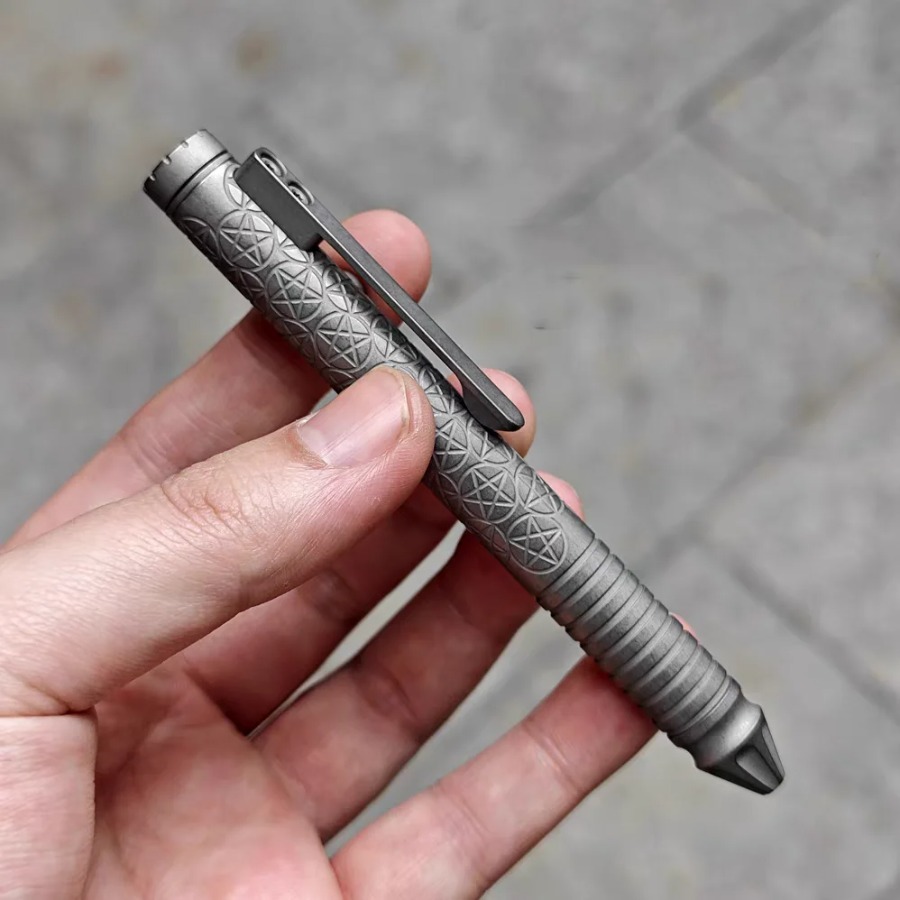 EDC 티타늄 TC4 합금 펜 - 내구성 있고 신뢰할  - Edc Carry Pen 리뷰 및 가격