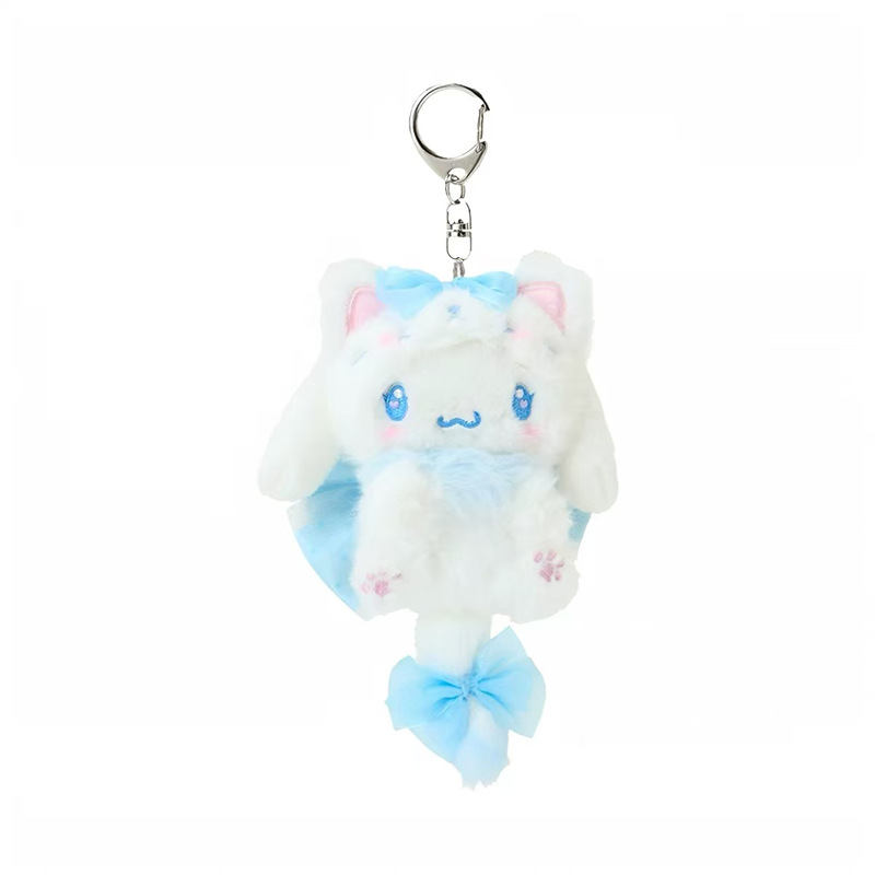 헬로키티 크림캣 보우낫 코스튬 빅테일 시리즈 부드러운  - Carabiner Keychain 리뷰 및 가격