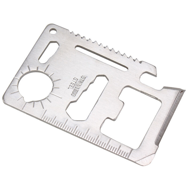 포켓 도구 신용 카드 11 In 1 휴대용 야외 캠핑  - Multitool Credit Card 리뷰 및 가격