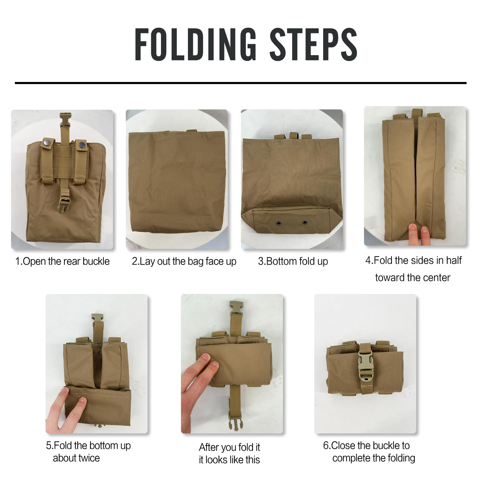 신형 몰리 폴딩 덤프 드롭 매거진 파우치 아웃도어 캠핑 - Edc Carry Pocket 리뷰 및 가격