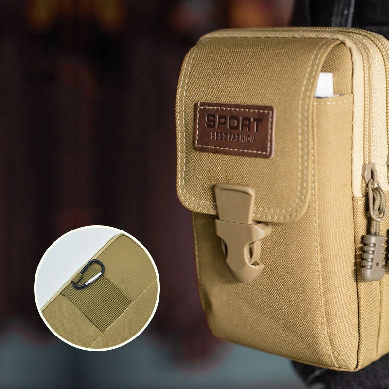 1PCS EDC 몰리 백 퍼스 이중 레이어 방수 허리  - Edc Carry Belt Pouch 리뷰 및 가격