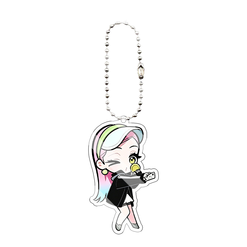 Alien Stage Q 버전 만화 애니메이션 5cm  - Carabiner Keychain 리뷰 및 가격