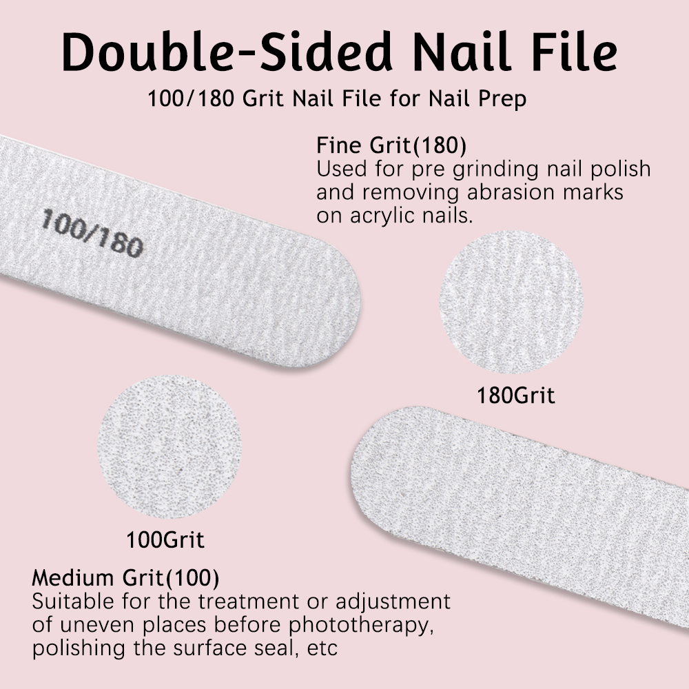 5개입 네일 파일 100/180/240 나무 재질 샌딩 - Nail File Titanium 리뷰 및 가격