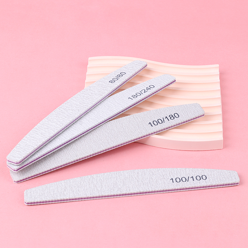 매니큐어 용 10Pcs 양면 네일 파일 100/180  - Nail File Titanium 리뷰 및 가격