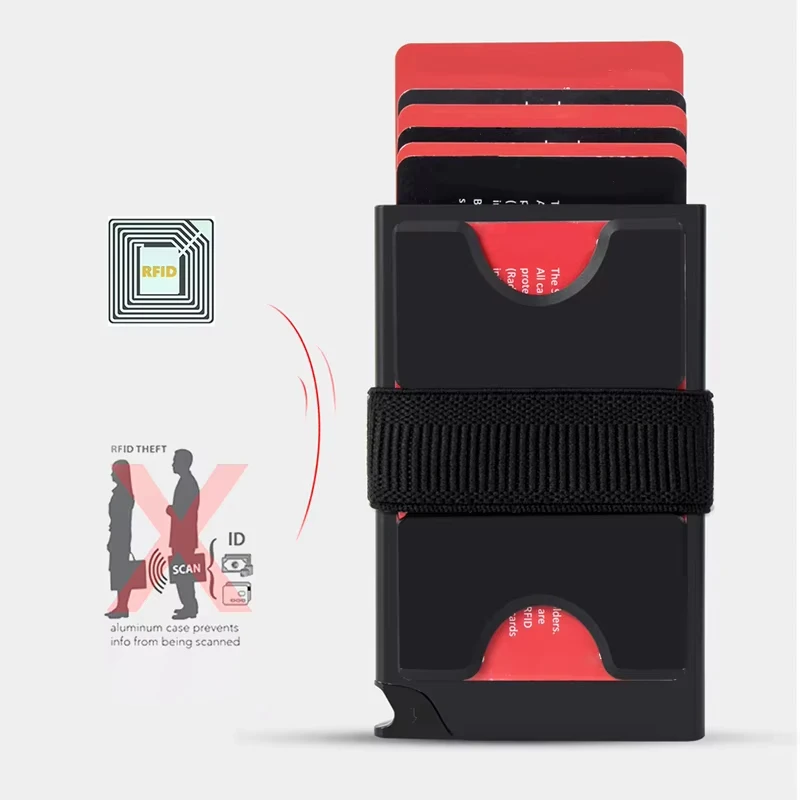 남성용 슬림 지갑 티타늄 알루미늄 메탈 카드 홀더 RF - Wallet Slim Titanium 리뷰 및 가격